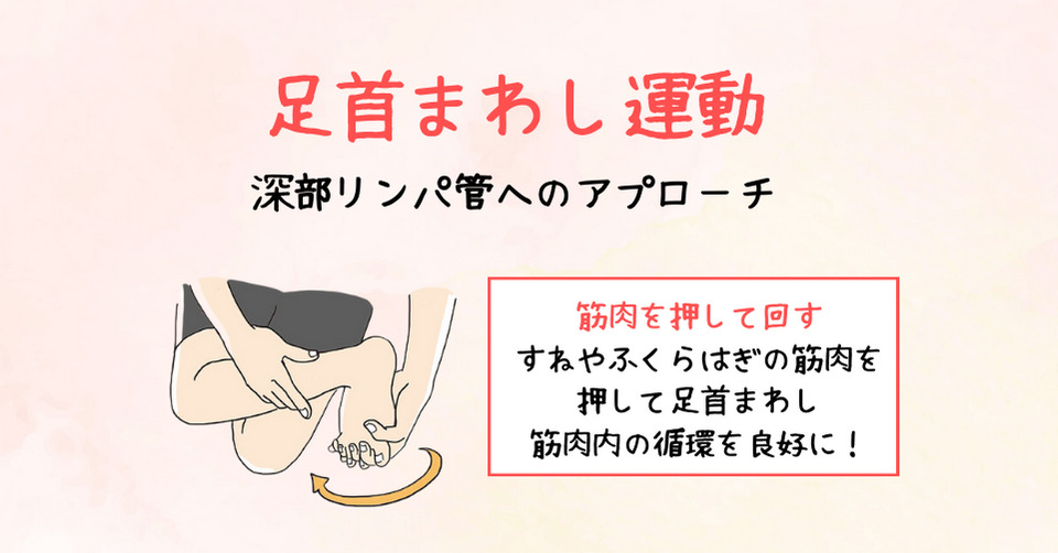 STEP3：足首まわし運動