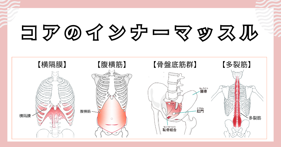 コアのインナーマッスル