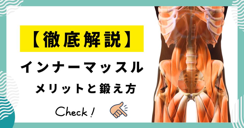 【インナーマッスル】鍛えるメリットと鍛え方を徹底解説