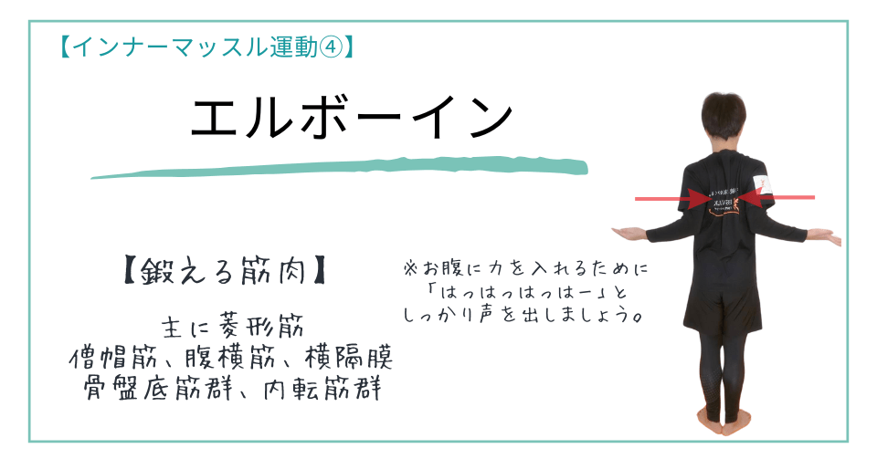 【インナーマッスル運動④】イルボーイン